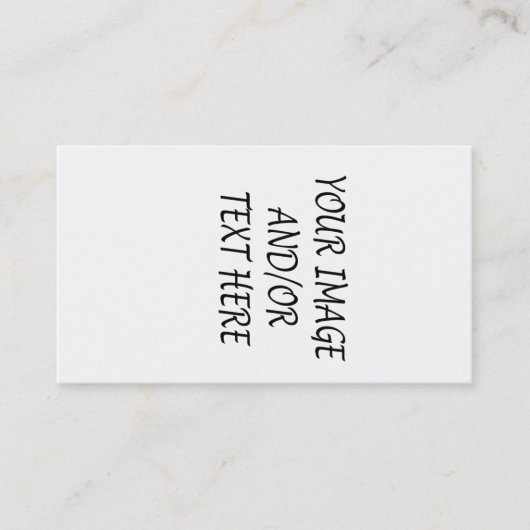 あなた自身の名刺の垂直を作成して下さい 名刺 (正面)