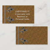 あなた自身の名刺を作成して下さい 名刺 (正面/裏面)