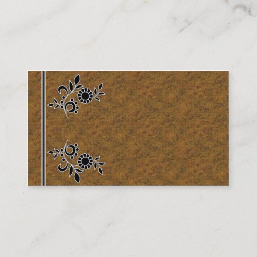 あなた自身の名刺を作成して下さい 名刺 (裏面)