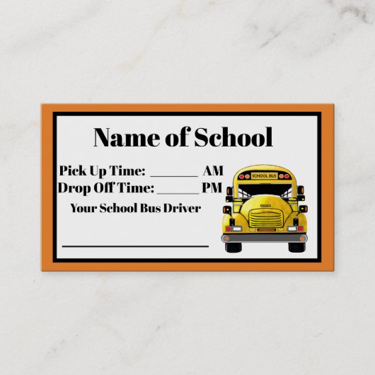 あなた自身の名刺を作成して下さい 名刺 (正面)