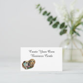 あなた自身の名刺を作成して下さい 名刺 (スタンド正面)