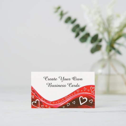 あなた自身の名刺を作成して下さい 名刺 (スタンド正面)