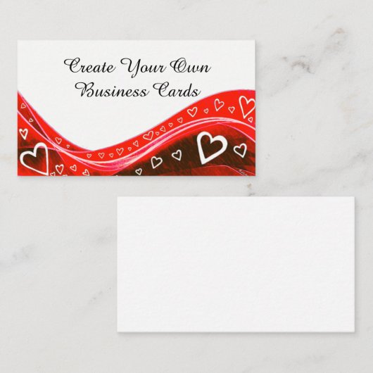 あなた自身の名刺を作成して下さい 名刺 (正面/裏面)