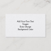 あなた自身の名刺を設計して下さい 名刺 (裏面)