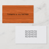 あなた自身の名刺を造って下さい 名刺 (正面/裏面)