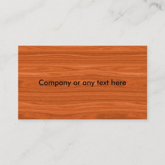 あなた自身の名刺を造って下さい 名刺 (正面)