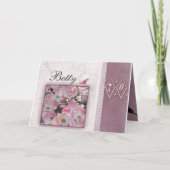 あなた自身の名前入りな第70誕生日を作成して下さい カード (正面)