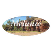 あなた自身の名札を作成して下さい 名札 (正面)