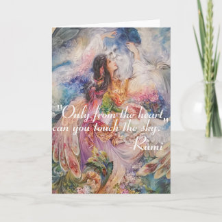 あなた自身の変更についての感動的なRUMIの引用文 カード