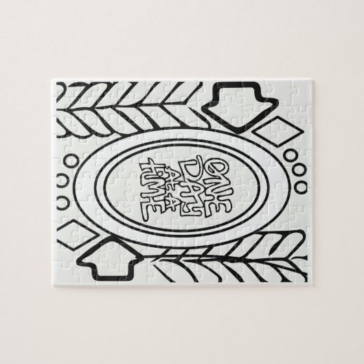 あなた自身の大人の着色を10代の着色して下さい ジグソーパズル (横)