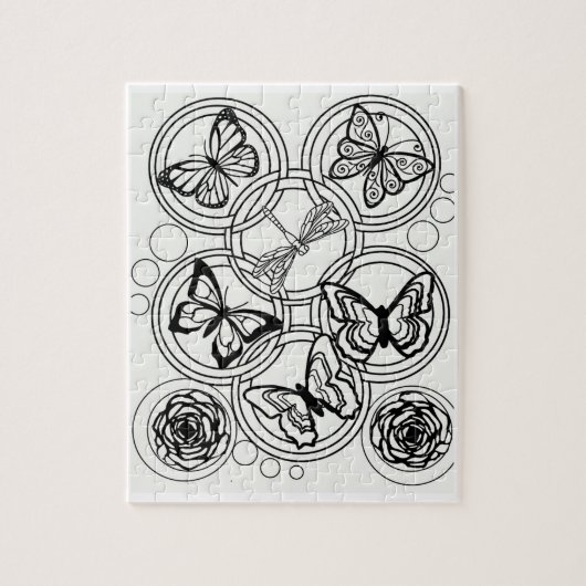 あなた自身の大人の着色を10代の着色して下さい ジグソーパズル (縦)