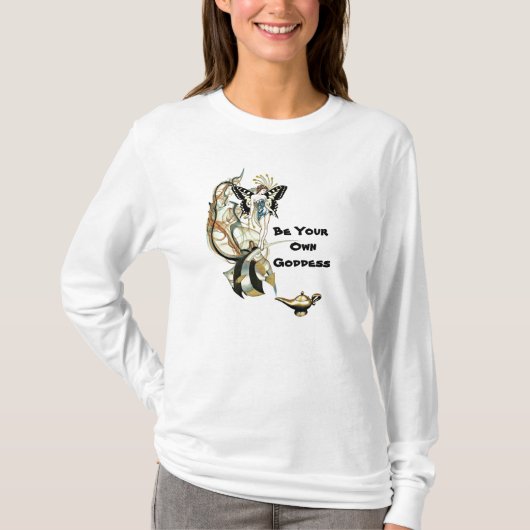 あなた自身の女神があって下さい Tシャツ (正面)
