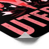 あなた自身の子宮中絶ヴィンテージレトロギフト ポスター (角)