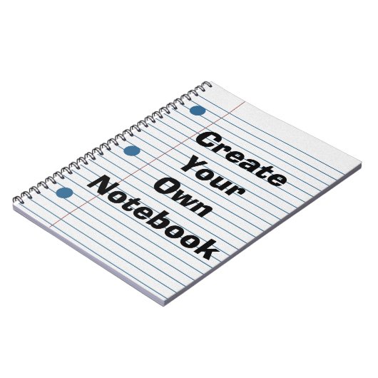 あなた自身の学校紙のかわいいノートを作成して下さい ノートブック (左側)
