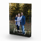 あなた自身の家族写真および原稿を作成して下さい フォトブロック (右)