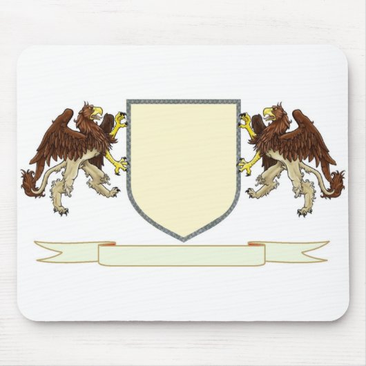 あなた自身の家紋のマウスパッドを作って下さい マウスパッド (正面)