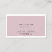 あなた自身の専門のモダンきれいにしますデザインを作成して下さい 名刺 (正面)