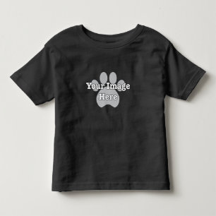 あなた自身の幼児の暗闇のTシャツを作成して下さい トドラーTシャツ