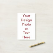 あなた自身の後it®ノートを4 x 6設計して下さい ポストイット (デスク上)