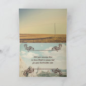 あなた自身の情報通のレトロのInstagramのカップルのコラージュを作って下さい カード (内部)