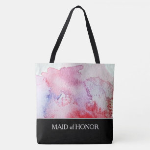 あなた自身の手塗りの水彩画の結婚式のバッグを作成して下さい トートバッグ