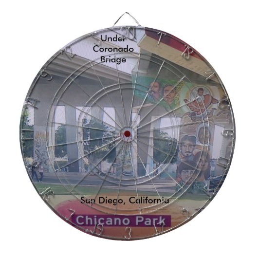 あなた自身の投げ矢板を作って下さい ダーツボード (正面)