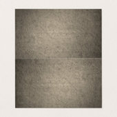 あなた自身の折る名刺を作成して下さい 名刺 (外部フラット)