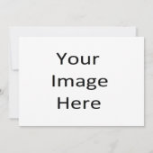 あなた自身の招待を作成して下さい 招待状 (裏面)