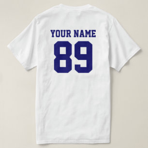 あなた自身の数Tシャツを設計して下さい Tシャツ