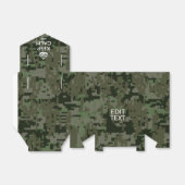 あなた自身の文字デジタル迷彩柄ウッドランド保コール フェイバーボックス (折り畳みなし)