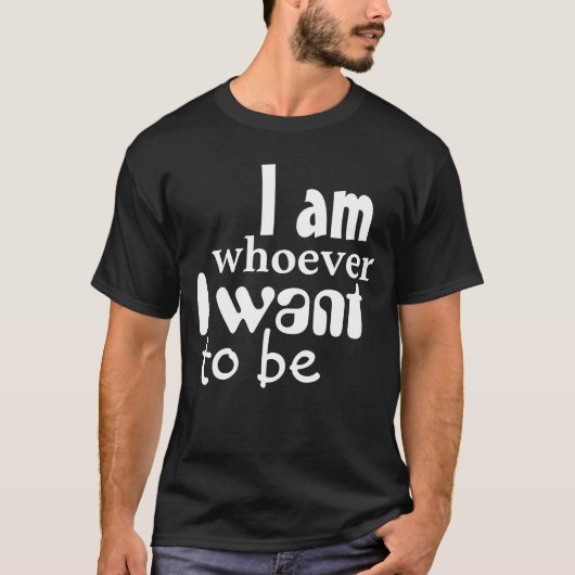 あなた自身の文字、ことわざとウィズダム Tシャツ (正面)