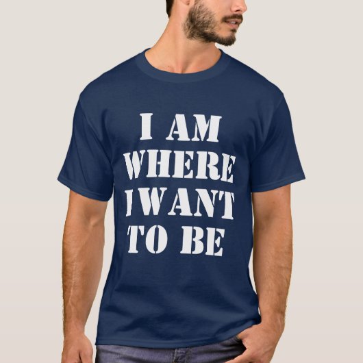 あなた自身の文字、ことわざとウィズダム Tシャツ (正面)