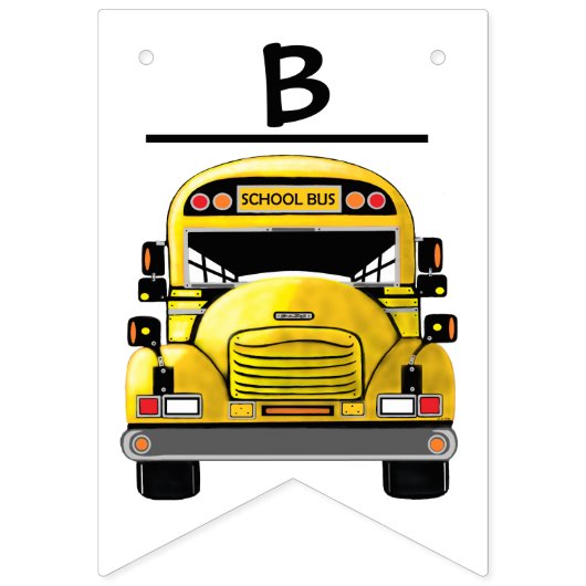 あなた自身の新学期の旗を作成して下さい バンティングフラッグ (第2の旗)