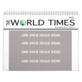 あなた自身の旅行カレンダー2012年を作って下さい カレンダー (カバー)