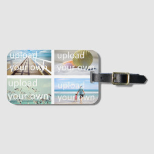 あなた自身の旅行写真をアップロードして下さい ラゲッジタグ