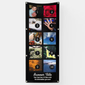 あなた自身の旗10のイメージおよび文字を容易に設計して下さい 横断幕 (縦)