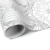 あなた自身の曼荼羅を着色して下さい ラッピングペーパー (ロールコーナー)