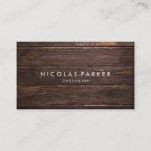 あなた自身の木の壁を作成して下さい 名刺 (正面)