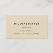 あなた自身の木の壁2を作成して下さい 名刺 (裏面)