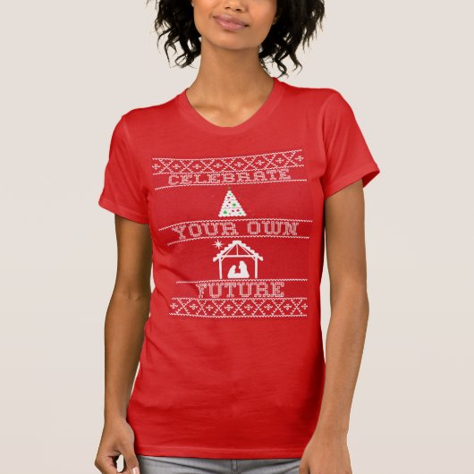 あなた自身の未来をお祝いしよう Tシャツ (正面)