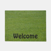 あなた自身の歓迎されたドア・マットを作成して下さい ドアマット (正面)