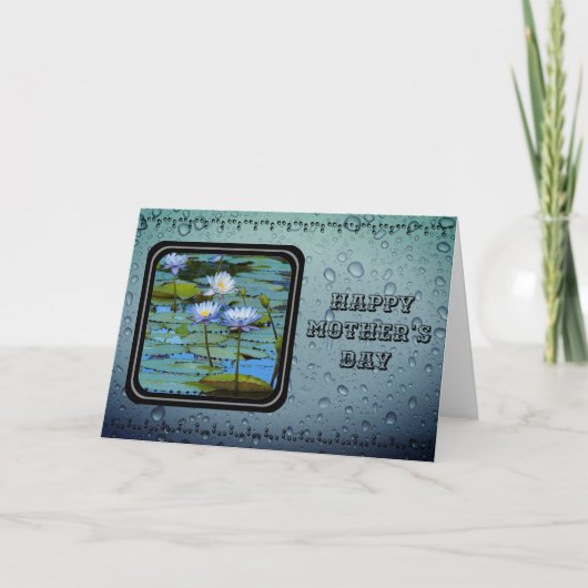 あなた自身の母の日カードを作成して下さい カード (正面)