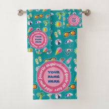 あなた自身の沿岸パターンモノグラムのティール（緑がかった色）を作成して下さい