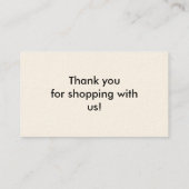 あなた自身の灯台名刺をカスタマイズ 名刺 (裏面)