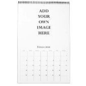 あなた自身の独身のなページのカレンダーを設計して下さい カレンダー (2月 2026)