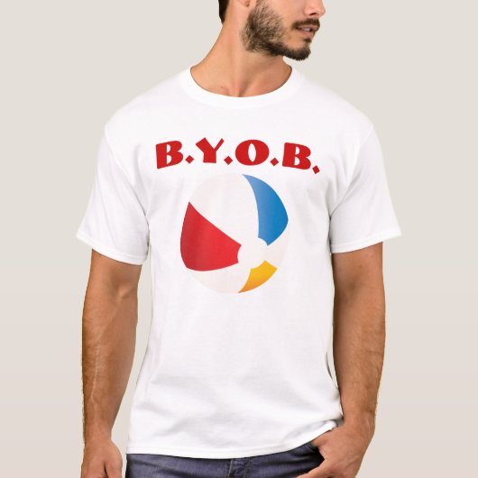 あなた自身の球を持って来て下さい Tシャツ (正面)