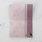 あなた自身の第80誕生日を個人化して下さい カード (内部)