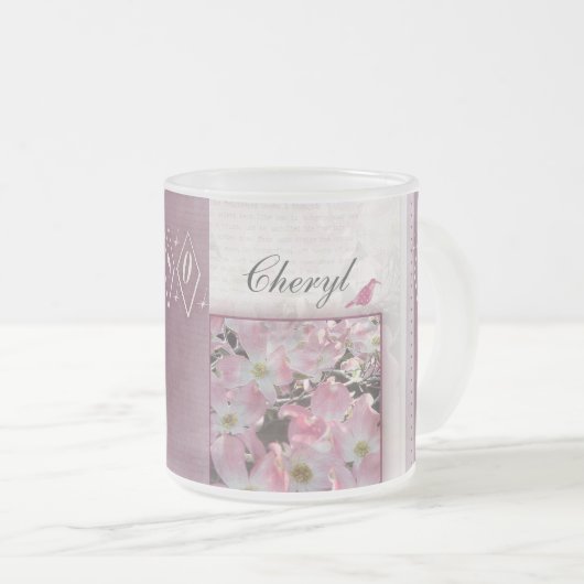 あなた自身の第80誕生日を個人化して下さい フロストグラスマグカップ (正面右)