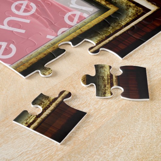 あなた自身の組み立てられた写真のパズルを作成して下さい ジグソーパズル (側面)