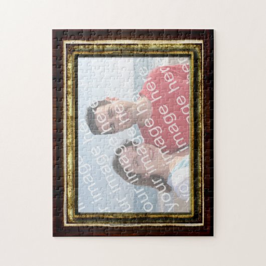 あなた自身の組み立てられた写真のパズルを作成して下さい ジグソーパズル (縦)